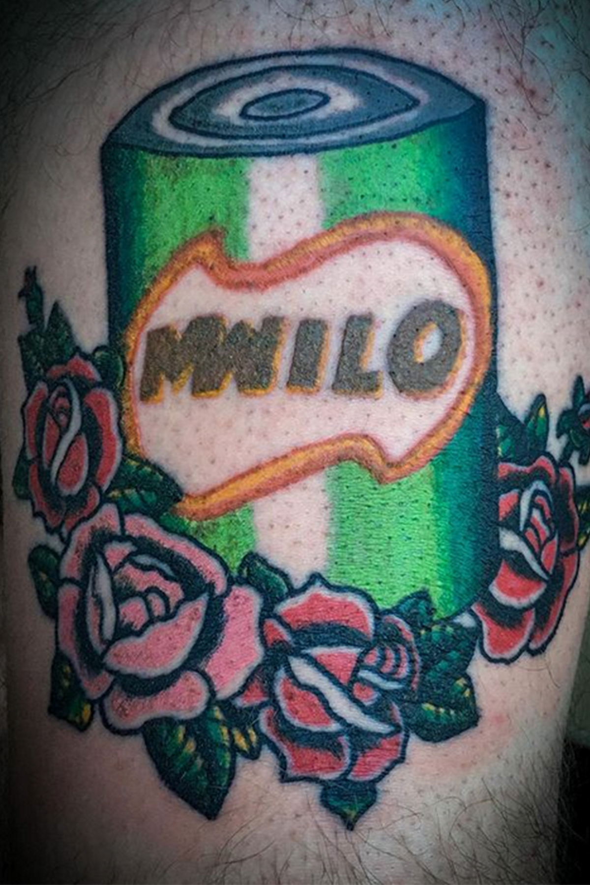 Traditional tattoo piece by Camelot Rose